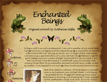 Tablet Screenshot of enchantedbeings.com